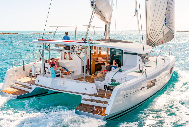rent catamaran lagoon 42 cyprus