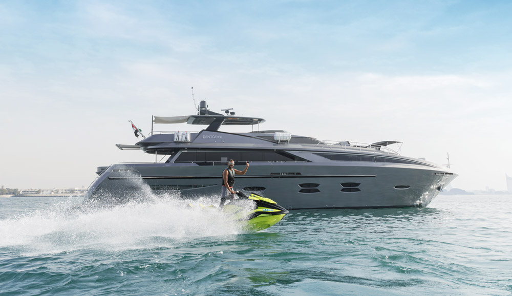 charter Elite Onyx Predator Stealth 130 Yacht Dubai marina