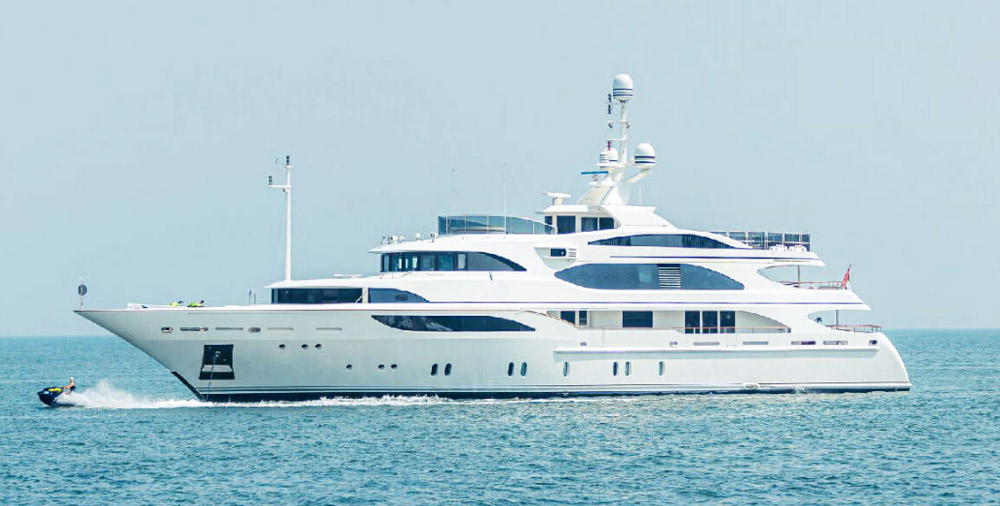 rental Elite Celestial Titan X250 Yacht dubai marina