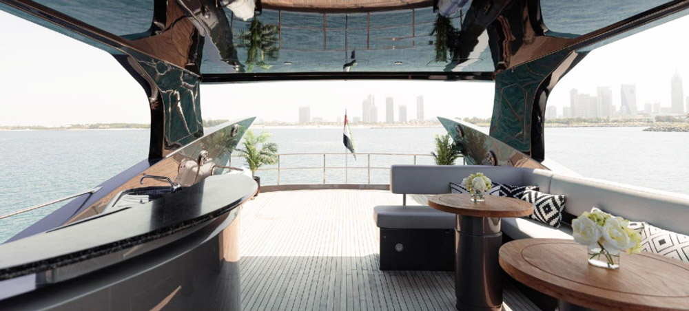 charter Armada Titan Crystal 100 Yacht dubai marina