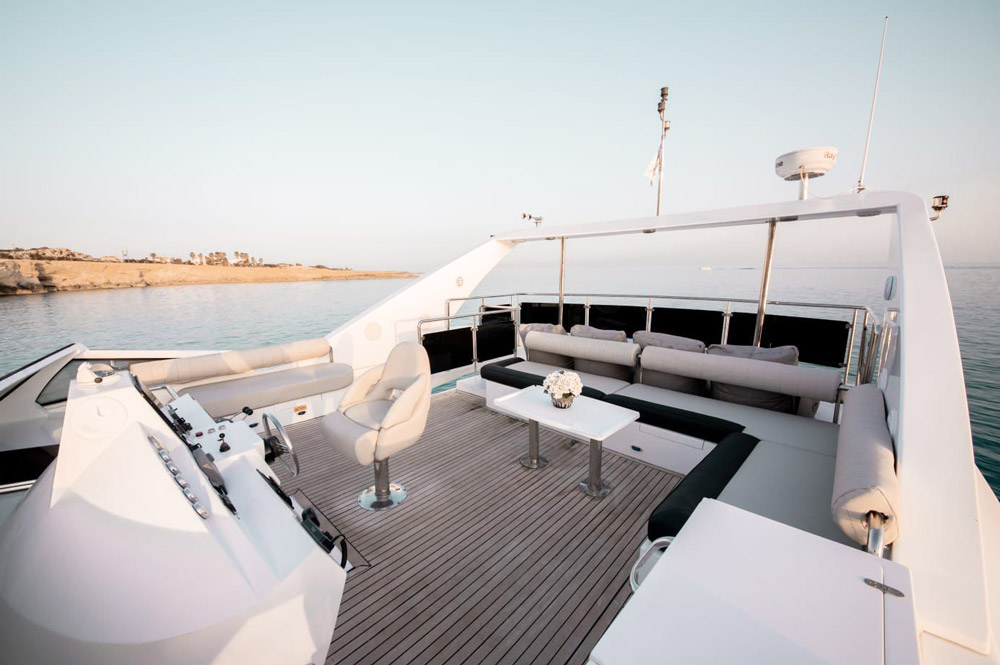catamaran Blue Sky 65 hire cyprus