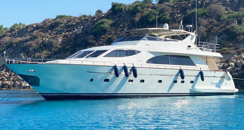чартер яхты falcon 86 Лимассол Кипр