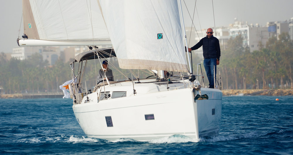 Чартер парусной яхты hanse 388 Кипр