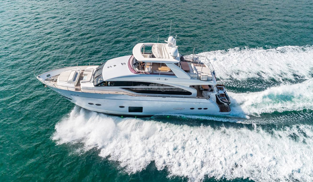 rental yacht princess 88 cyprus